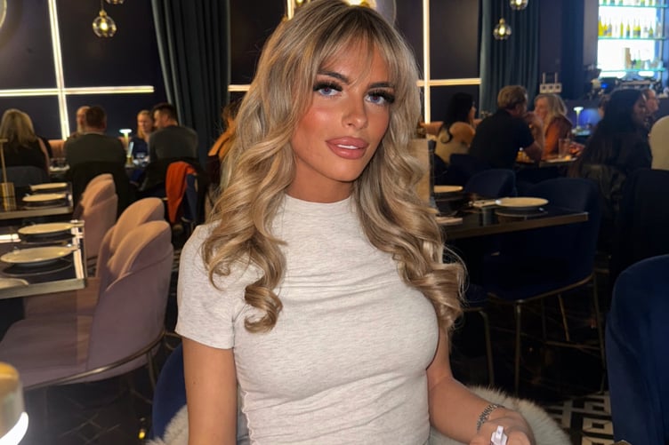 Farnham Miss England competitor Alanta Richards.