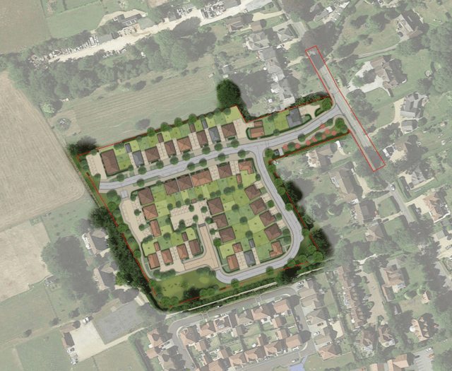 Ill wind in Medstead with Fair Winds to be replaced by 46 houses