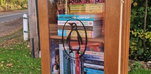 Book exchange for East Worldham as part of publisher's 90th birthday