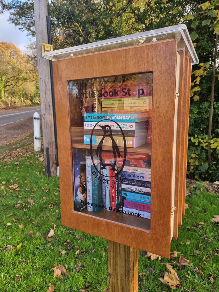 The Penguin Books Little Book Stop in East Worldham, November 24th 2025.