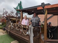 Let me off the hook pleads pensioner who built pirate ship in garden