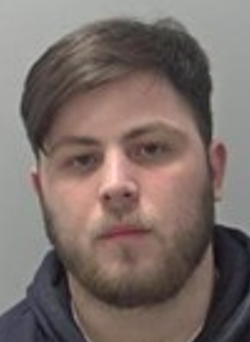 Conor Ward was jailed for shoplifting.