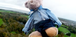 WATCH: Hampshire pupils search for bear lost in space adventure