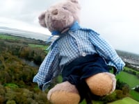 WATCH: Hampshire pupils search for bear lost in space adventure