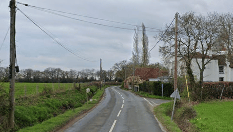 Crondall Road, near Crondall.