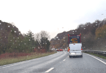 Lane blocked on A3 as car overturns near Petersfield junction
