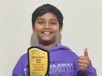 English competition success for Four Marks Primary School pupil
