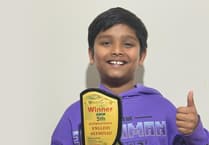 English competition success for Four Marks Primary School pupil