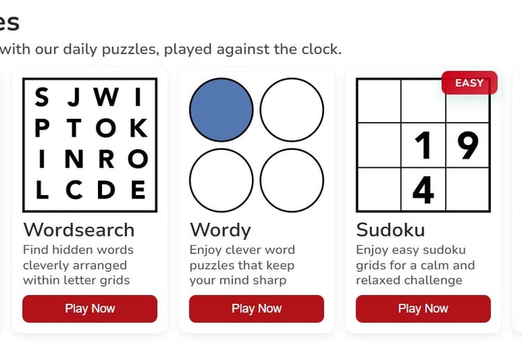 New daily interactive puzzles on cambrian-news.co.uk