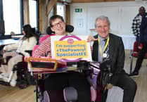 Students tell MP how specialised education at Treloar's helps them