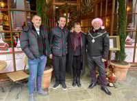 Italian restaurant tastes victory in festive window contest