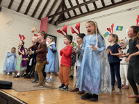 It's strictly showtime for young stage performers
