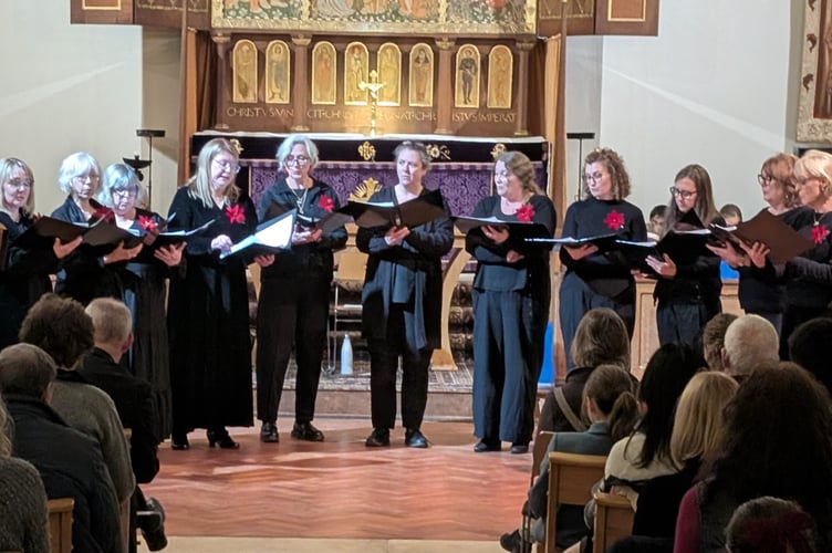 A packed St Christopher’s Church for the Hunter Centre’s annual Christmas concert.