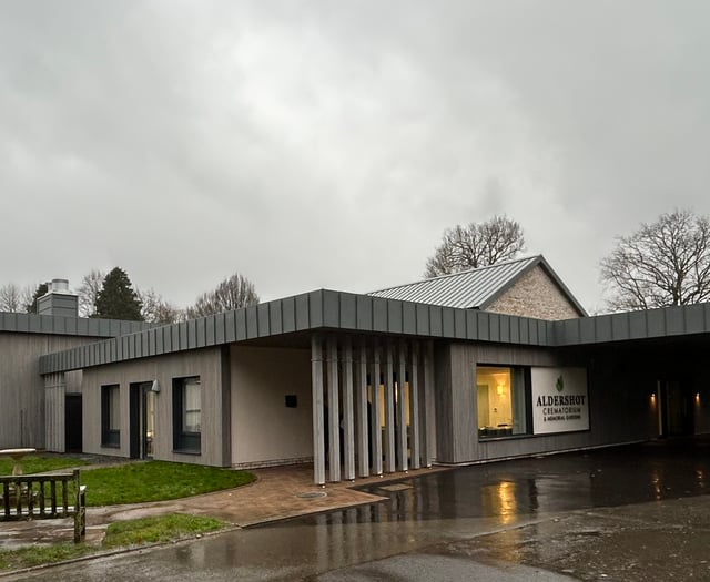 Aldershot Crematorium reopens after refurbishment