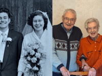New Year’s Eve wedding going strong 70 years on