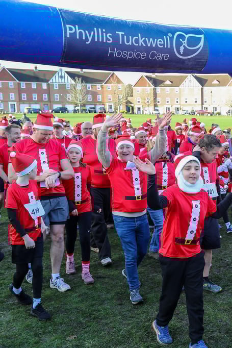 Phyllis Tuckwell Santa Fun Run 2025
