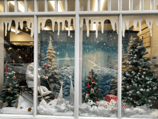 Oxfam shop wins Alton's Best Dressed Christmas Window competition