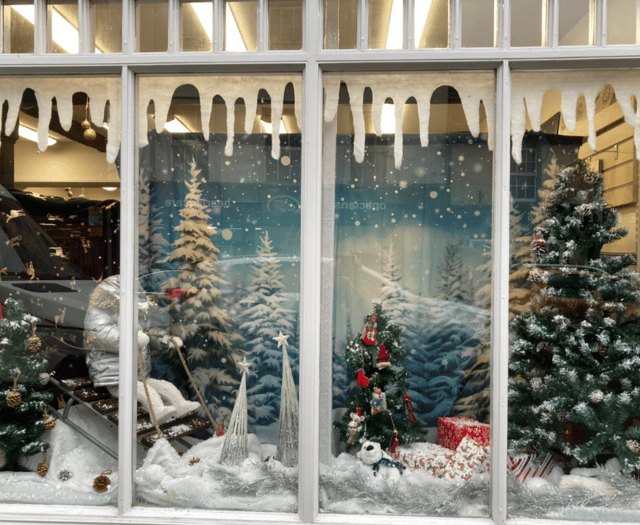 Oxfam shop wins Alton's Best Dressed Christmas Window competition