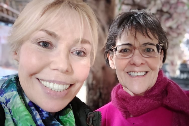 Olga Palmer and Mary Denman, December 2025.