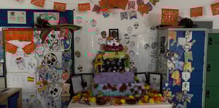 Day of the Dead brought to life by Perins School video
