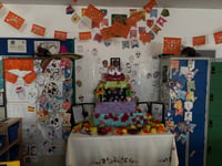Day of the Dead brought to life by Perins School video