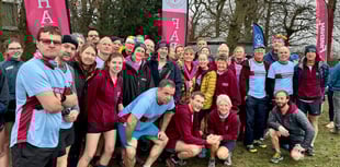 Farnham Runners take on muddy Lord Wandsworth cross country fixture