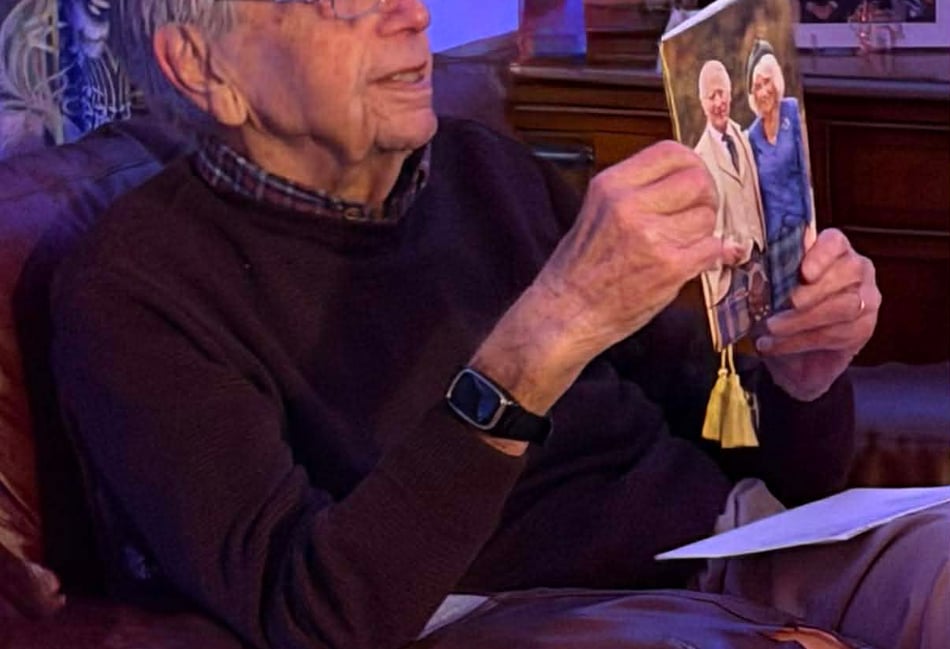 Theatre stalwart and 'avid Farnhamite' celebrates 100th birthday