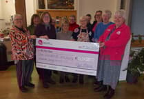 Cancer support group donates £150 to cancer charity