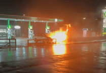 BP garage blaze: 'People were still trying to get in with a vehicle on fire inside'