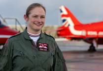 Surrey woman becomes first female leader of Red Arrows