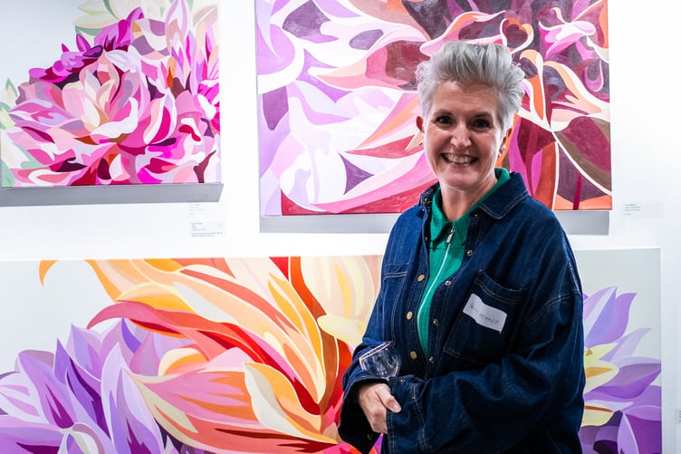 Fiona Pearce introduced her new body of work, Making Shapes.