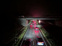 A3 partly closed near Petersfield following accident at junction