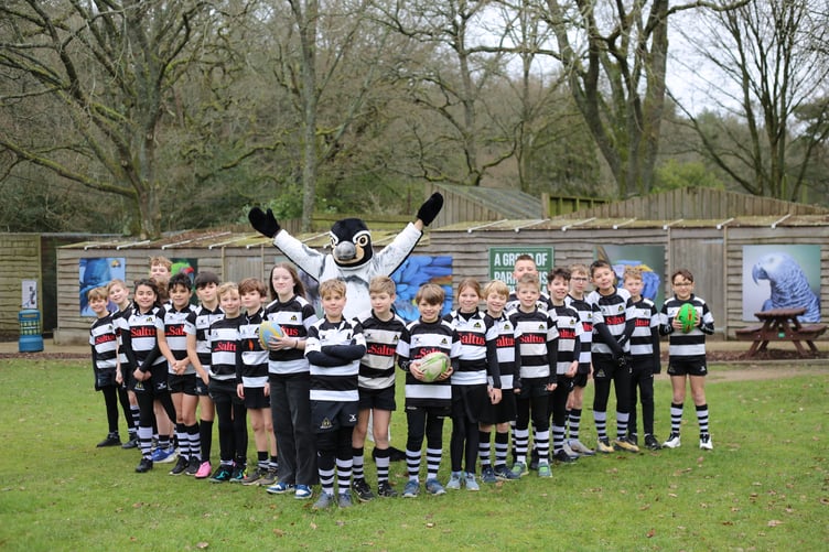 Farnham Rugby Club Minis at Birdworld.