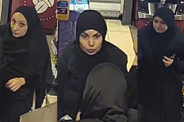Police seek women after petrol station theft