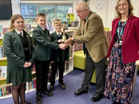 Eggar's School bell completes its move - 57 years later!