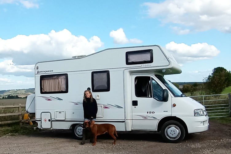 Sherry Smith with her motorhome. A gran is now rent and mortgage free, after using her divorce settlement to pay for a motorhome, which she lives in full time. Sherry Smith, 62 decided to move into a motorhome after splitting from her husband, to save herself £900 a month on rent. The cleaner, from Waterlooville, Hampshire, is now able to work less, and uses the extra cash to treat her grandchildren. She parks up for free on her clients posh driveways, and is able to put away £400 a month, which she plans to use to travel around in her van.