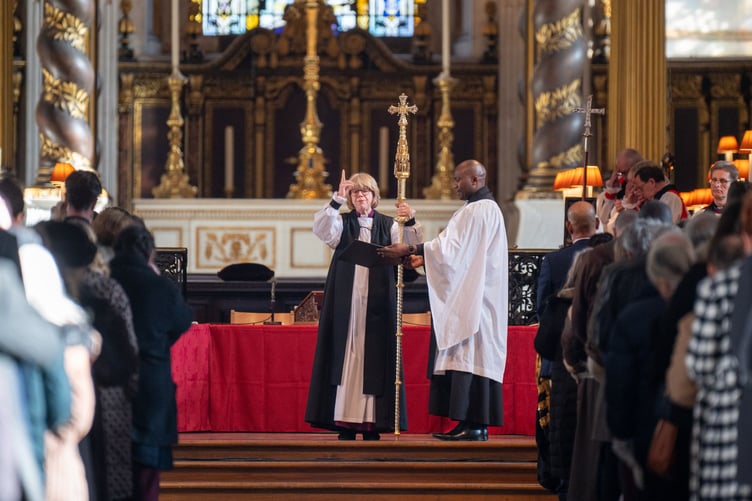 Blessings at the end of the Confirmation of Election for Archbishop of Canterbury.