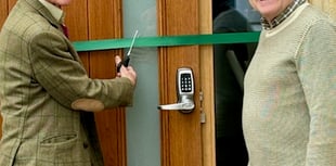 Dr Hugh Bethell opens Wellhouse Community Space in Beech