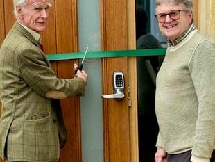 Dr Hugh Bethell opens Wellhouse Community Space in Beech