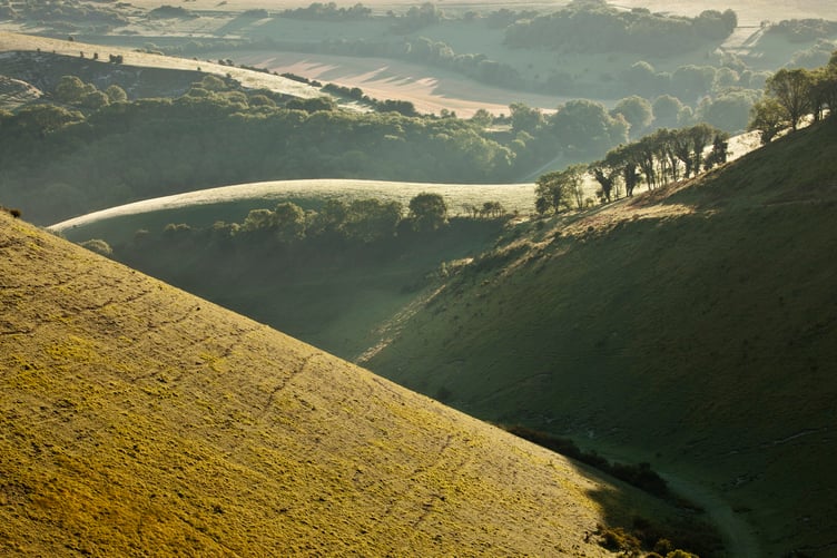 The Devils Dyke, Fulking, South Downs National Park, East Sussex, England, UK