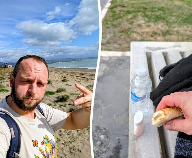 WATCH: Dad’s £44 dash to Spain for a day at the seaside