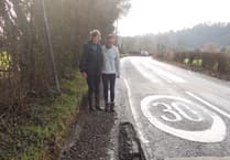 Pothole in Selborne is more like a crater!