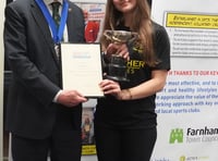 Winners announced at Farnham Sports Awards