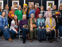 Ukrainian women exhibit landscapes of their country