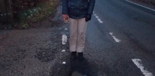 Huge pothole found in Beech