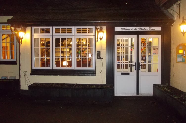The Hinton Arms, A272 Cheriton, January 19th 2026.