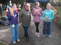 Pancake racers celebrate Shrove Tuesday in Alton