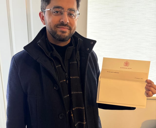 Royal recognition for Whitehill councillor