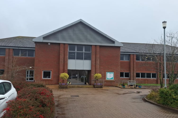 Headway House on Crosby Way in Farnham.