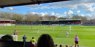 Aldershot Town's seven-game unbeaten run ends with Rochdale defeat
